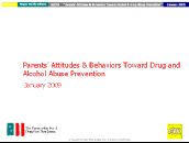 Parent Tracking Survey - 2009
