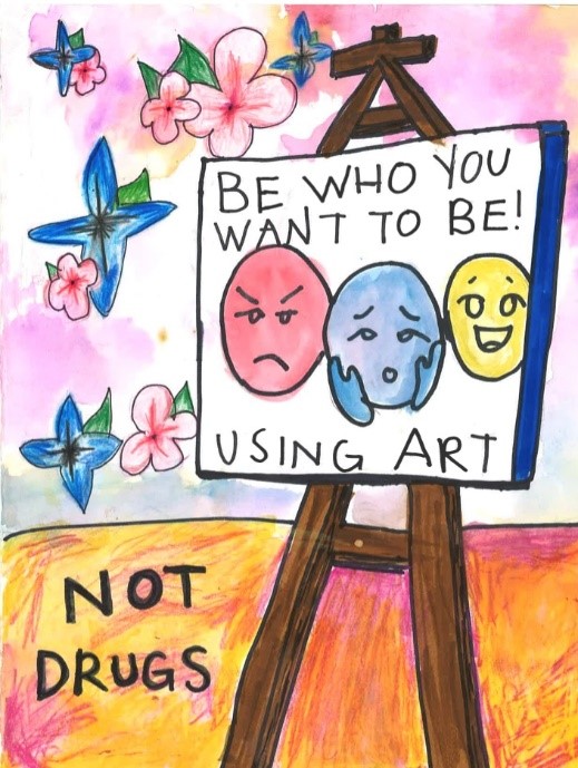 say no to drugs poster contest winners